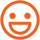 Happy face icon