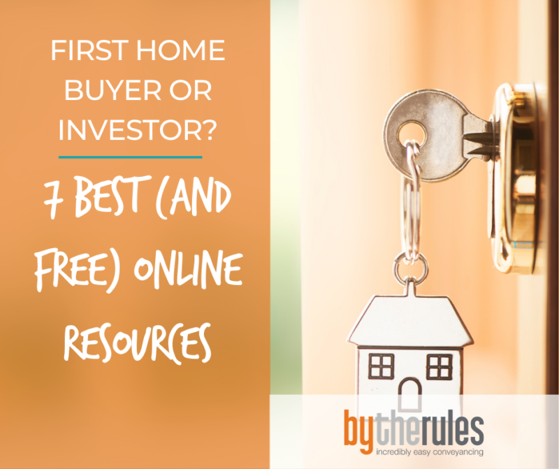 First Home Buyer or Investor Free Online Resources